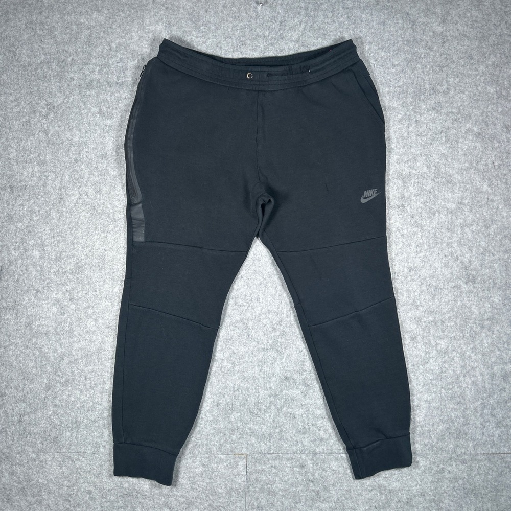 Nike Tech Fleece sweatpants Mens XL Black Activewear Gym Sporty joggers